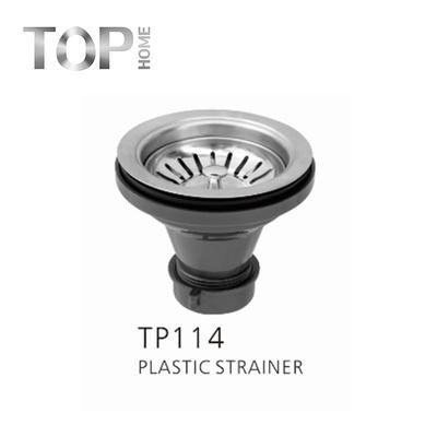 TP114 Kitchen strainer for stainless steel sink Removable Post style basket, very convenient