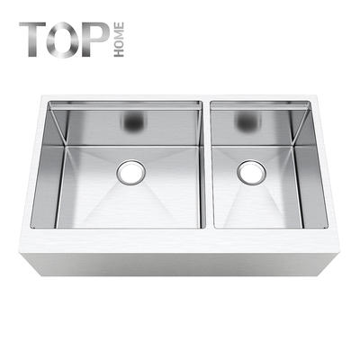 APR3622BL Apron-front kitchen sink 36 inches modern design with CUPC certification