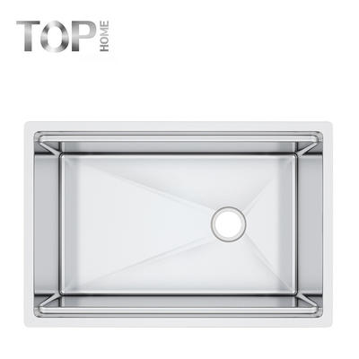 30'' inches ledge single bowl sink with CUPCcertificaition-multifunctional stainless steel sink