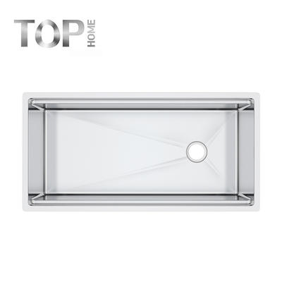 LDR4020C radius inside corner stainless steel  commercial sink 40''X20''x10'' inches